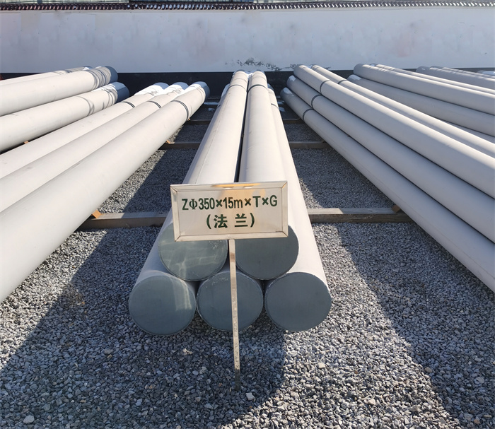 中山350×15米×T×G钢筋混凝土电线杆